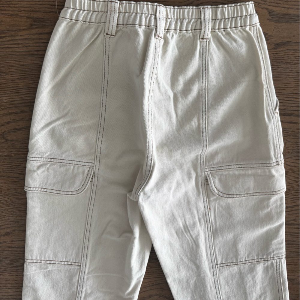 Pacsun Bone Utility Cargo Elastic Waist Baggy Pants  Style: 850HO208523 Small - Picture 7 of 8